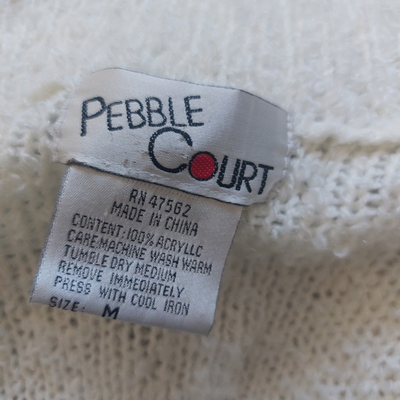 PEBBLE COURT Long Chunky Duster Cardigan Size Medium. - Picture 3 of 11